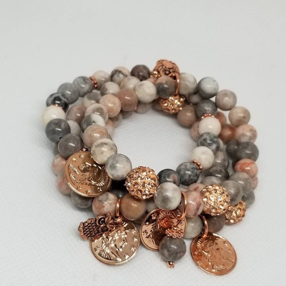 Stone Beaded Bracelets